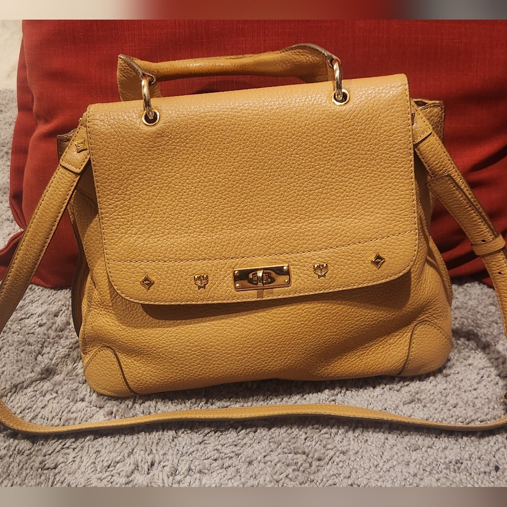 MCM Leather Hand Bag